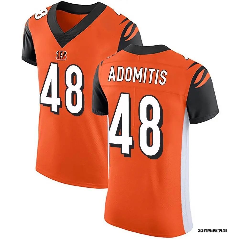 Orange Men's Andrei Iosivas Cincinnati Bengals Limited Vapor F.U.S.E. Jersey