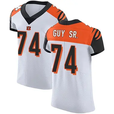 Lawrence Guy Men's Elite White Cincinnati Bengals Vapor Untouchable Jersey