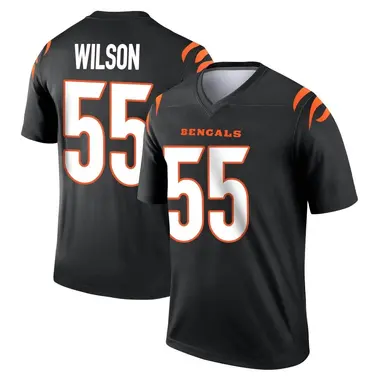 Logan Wilson Youth Legend Black Cincinnati Bengals Jersey