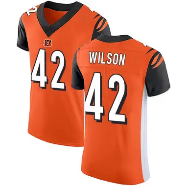 Marco Wilson Men's Elite Orange Cincinnati Bengals Alternate Vapor Untouchable Jersey